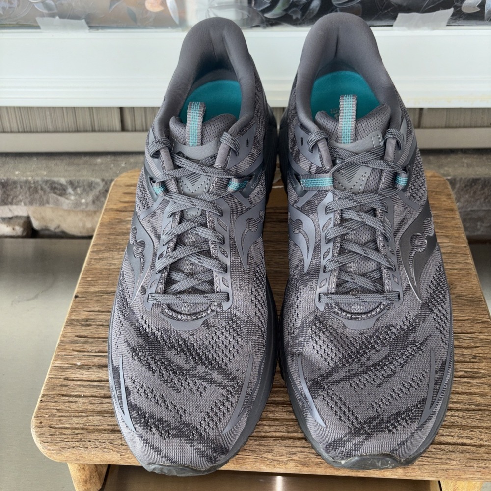 Saucony Ride Omni 21 PWR RUN Iso S20762-101 Gray Men's Size 12.5 /euro 47
